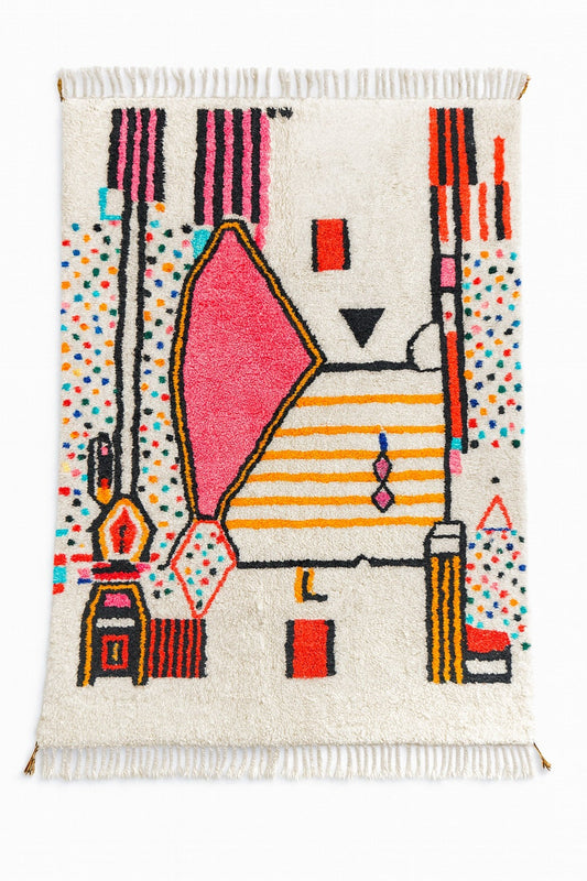 Colorful Berber rug 179 x 292 cm - No. 2460
