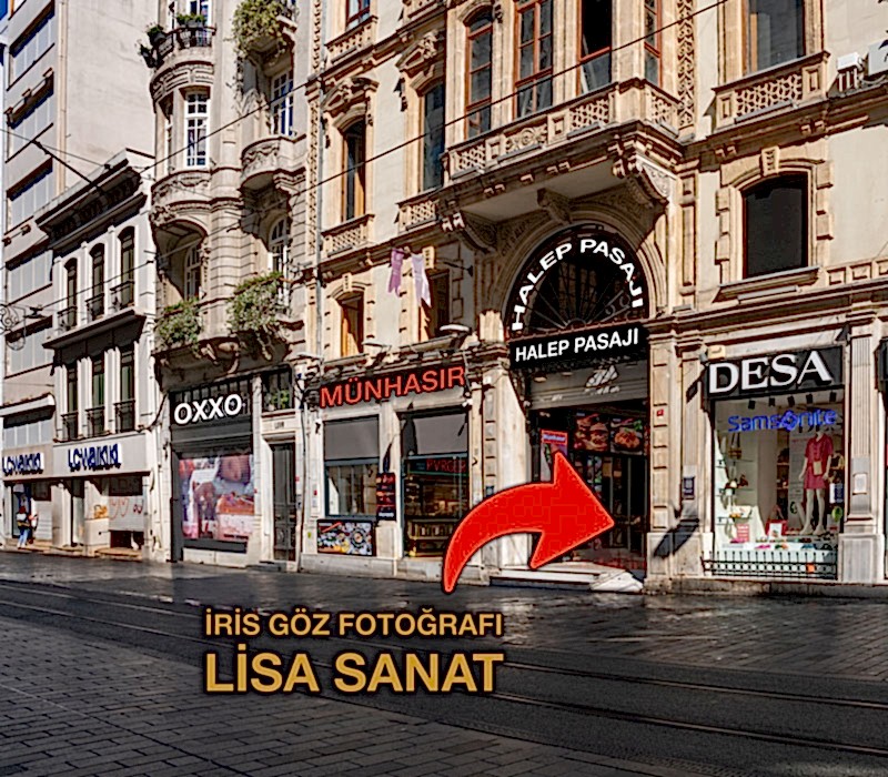 iris göz fotoğrafı